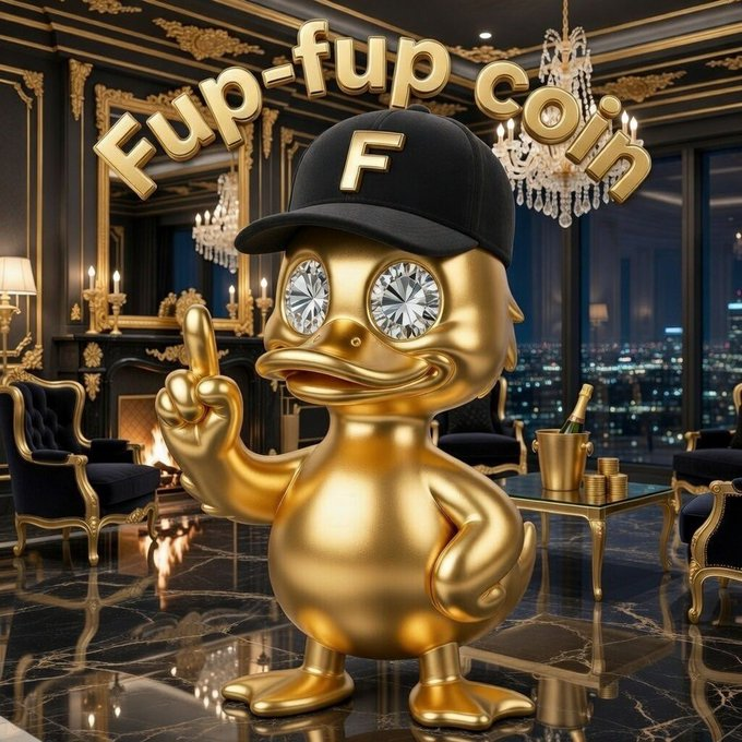 Golden Fup Statue